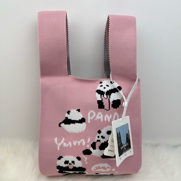 NWT Pinky Panda Stylish Essentials Handheld Bag - Picture 4 of 8